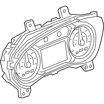 GMC Terrain Instrument Cluster - 85623095