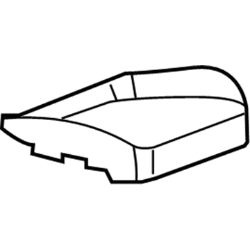 2004 Chevy Malibu Seat Cushion Pad - 22718147