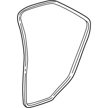 2007 Cadillac CTS Door Seal - 88983968