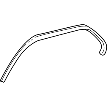 2007 Cadillac CTS Door Seal - 15293751