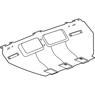 GM 84849851 Skid Plate
