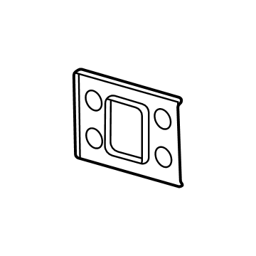 GM 85572501 Tow Hook Bracket Seal, Front
