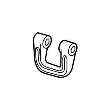 GM 84844076 Tow Hook, Black