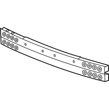 GM 86786908 Impact Bar, Front Rear