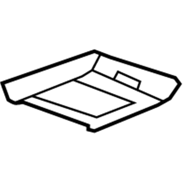 GM 25853058 Roof Console, Gray