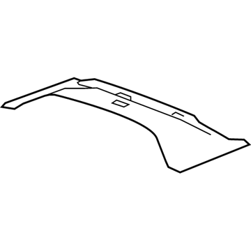 GM 25836801 Rear Headliner, Gray