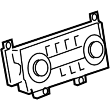 Pontiac A/C Switch - 25827517