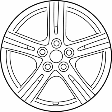 2010 Pontiac Vibe Spare Wheel - 19205356