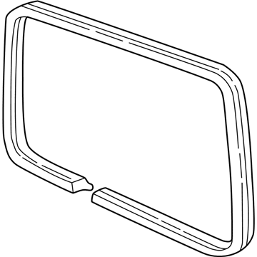 Chevy Venture Weather Strip - 10353840