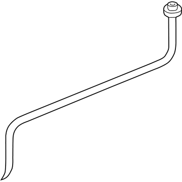 2005 Chevy Silverado 2500 HD Automatic Transmission Oil Cooler Line - 15170219