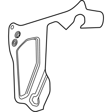 GM 84734775 Water Deflector, Front Driver Side