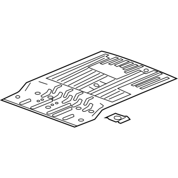 GM 84782948 Rear Floor Pan