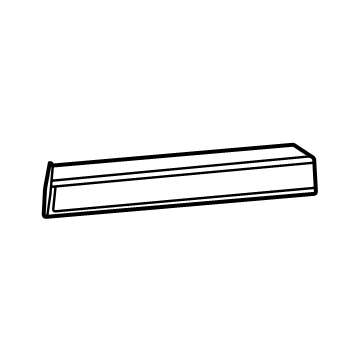 GM 84153676 Rail Extension, Passenger Side