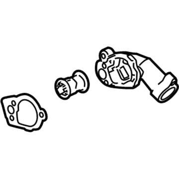 GM 12597257 Thermostat Housing