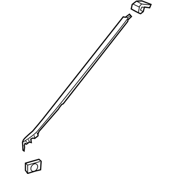 GM 22860294 Reveal Molding, Passenger Side