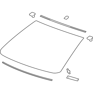 GM 23212093 Windshield