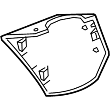 Chevy Mirror Cover - 42492890