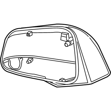 Chevy Mirror Cover - 95330568