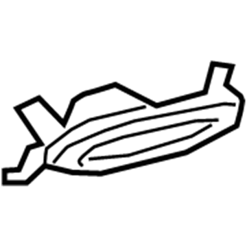 GM 84036535 Heat Shield, Driver Side