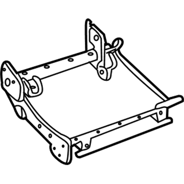 GM 88895054 Seat Frame, Rear Driver Side