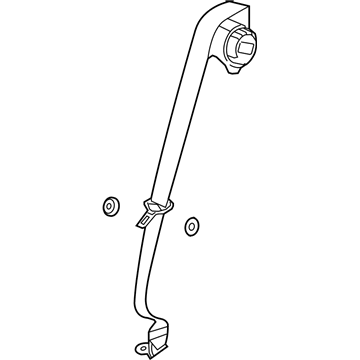 Buick 19353095 Center Belt Assembly