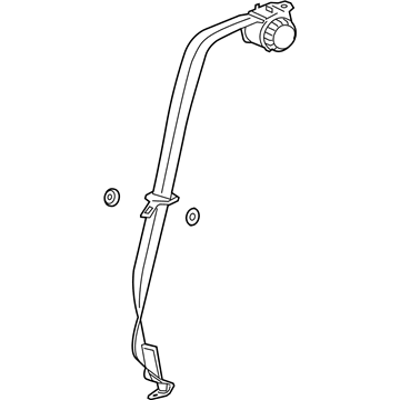 Buick 19353330 Outer Belt Assembly