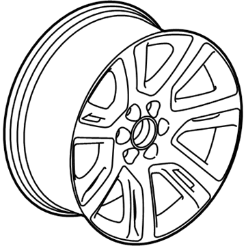 2017 Cadillac Escalade ESV Spare Wheel - 84497728