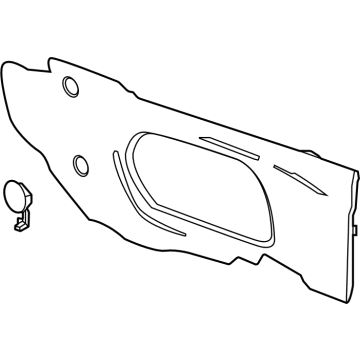 Chevy 42708010 Front Panel