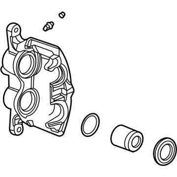 Chevy Silverado 2500 HD Brake Caliper Repair Kit - 13544897