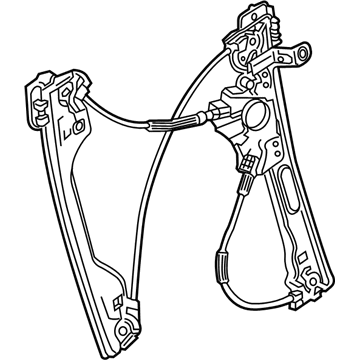 Cadillac XT4 Window Regulator - 84752949
