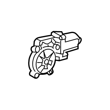 Cadillac Window Motor - 84383423