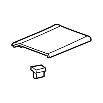 GM 84255650 Rear Sill Plate, Passenger Side
