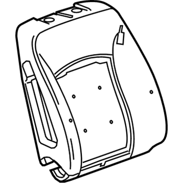 Buick Seat Cushion Pad - 9065528