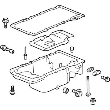GM 12640748 Oil Pan