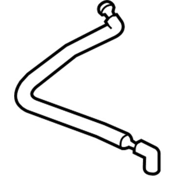 Chevy PCV Valve Hose - 92276378
