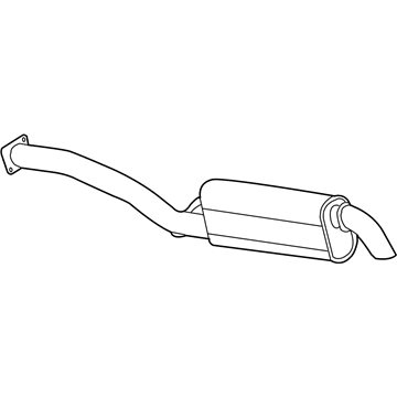 2005 Chevy Silverado 2500 HD Muffler - 15131905