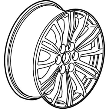 2022 Cadillac XT5 Spare Wheel - 84180450