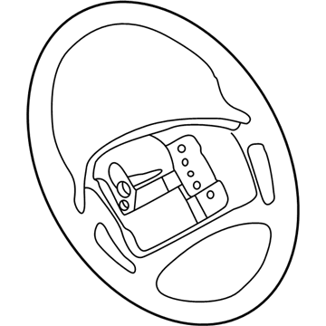 Chevy Monte Carlo Steering Wheel - 10355134