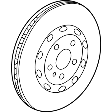 GM 22958646 Rotor, Front