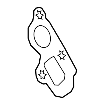 GM 12682391 Water Pump Gasket