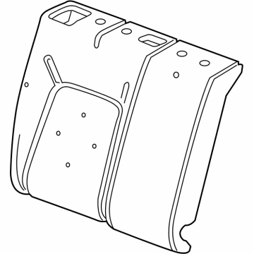 Chevy 42848702 Seat Back Pad