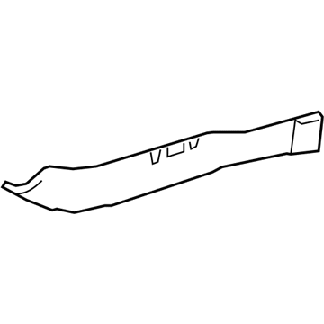GM 22781208 Lower Rail, Driver Side