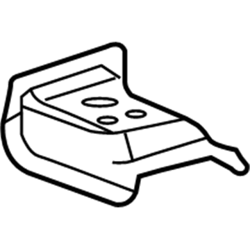 GM 22840551 Rear Crossmember Extension, Driver Side
