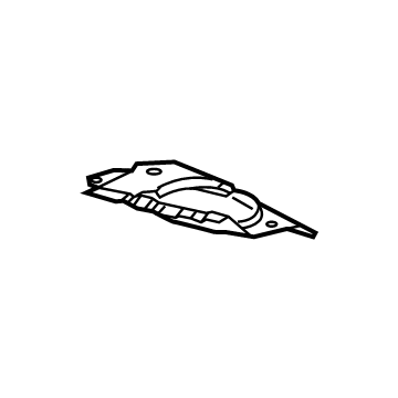 GM 20761476 Upper Reinforcement, Driver Side