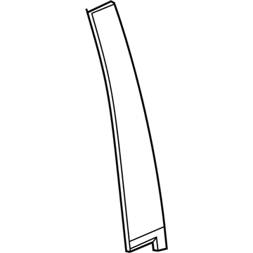 GM 85107345 Applique, Rear Passenger Side