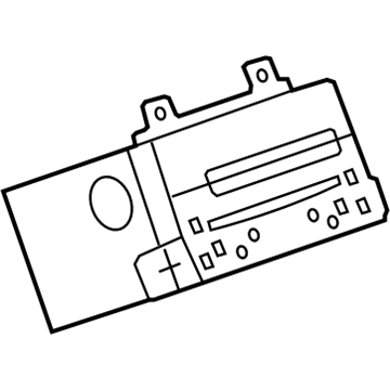 Buick 22976364 Radio