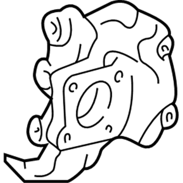 Buick Steering Knuckle - 23130695