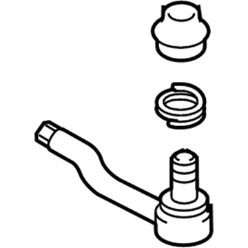 Chevy Tracker Tie Rod - 91174754