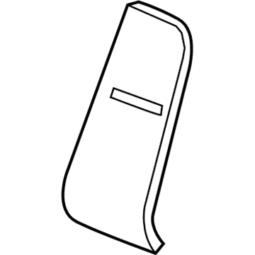 GM 42444490 Seat Back Pad, Front