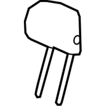 Chevy 84677239 Headrest
